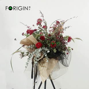 自然风开业花篮定制应援开幕花架桌花创意感北京鲜花速递同城混搭