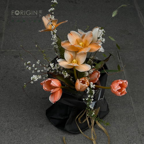 当季郁金香女友七夕北京同城鲜花