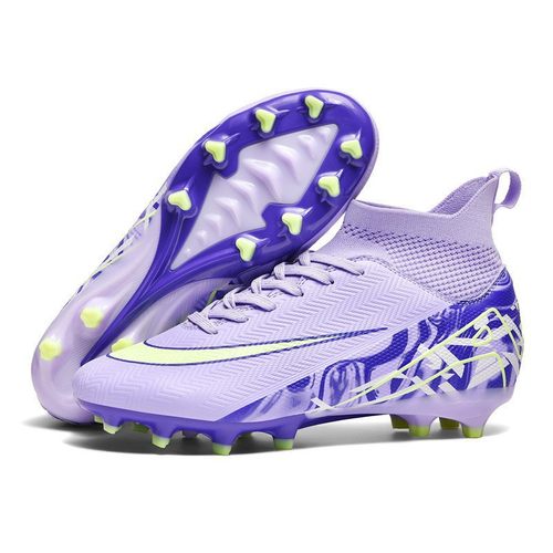 一件代发世界杯高帮足球鞋男青少年学生女碎钉长钉比赛训练运动鞋