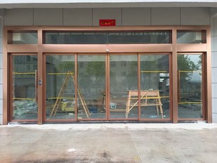 上门安装维修自动感应门 自动玻璃门 有框自动门无框自动门门禁