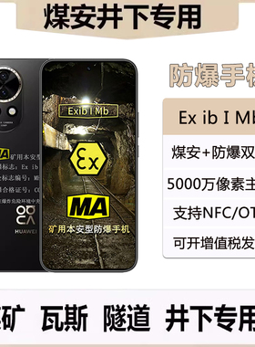 nova12ProMA煤矿井下防爆智能手机煤安矿用工业瓦斯隧道全网通NFC