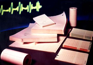 普美康DM1030除颤仪带格子57mm打印纸 58mm*20m心电图热敏打印纸