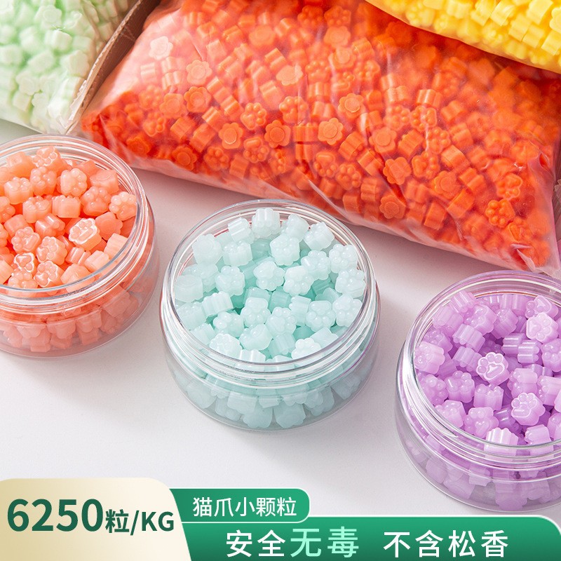 火漆印章全套配件火漆蜡粒透明可爱小猫爪蜡粒外贸跨境现货批发