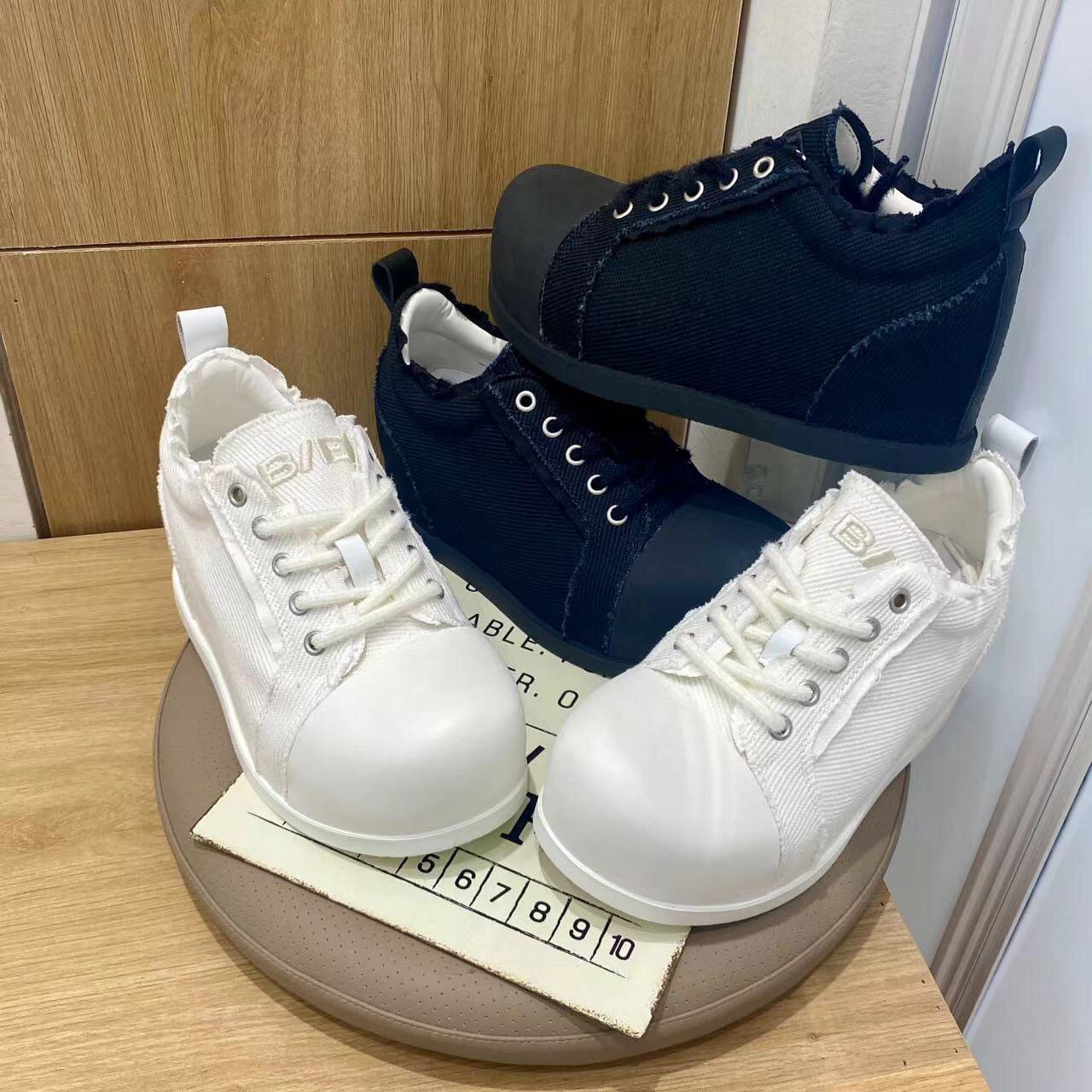 2025新款帆布鞋小白鞋女内增高8cm女鞋百搭时尚休闲运动鞋女潮鞋