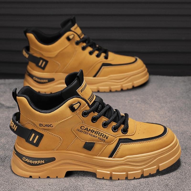 S7502高帮马丁靴英伦工装机车鞋百搭休闲鞋潮鞋户外