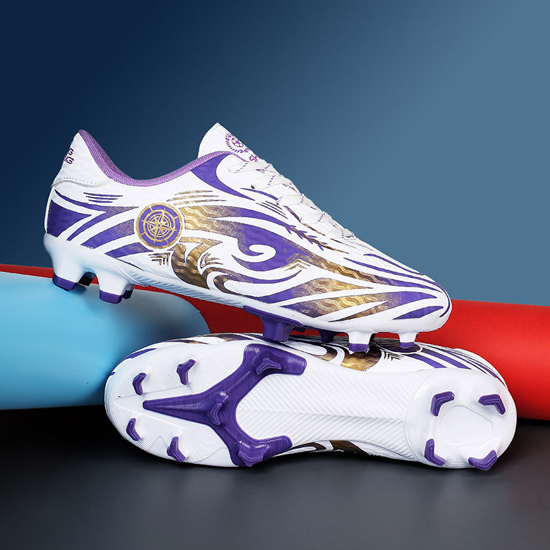 一件代发跨境足球鞋男人草AG长钉成人TF碎钉比赛训练鞋学生足球鞋