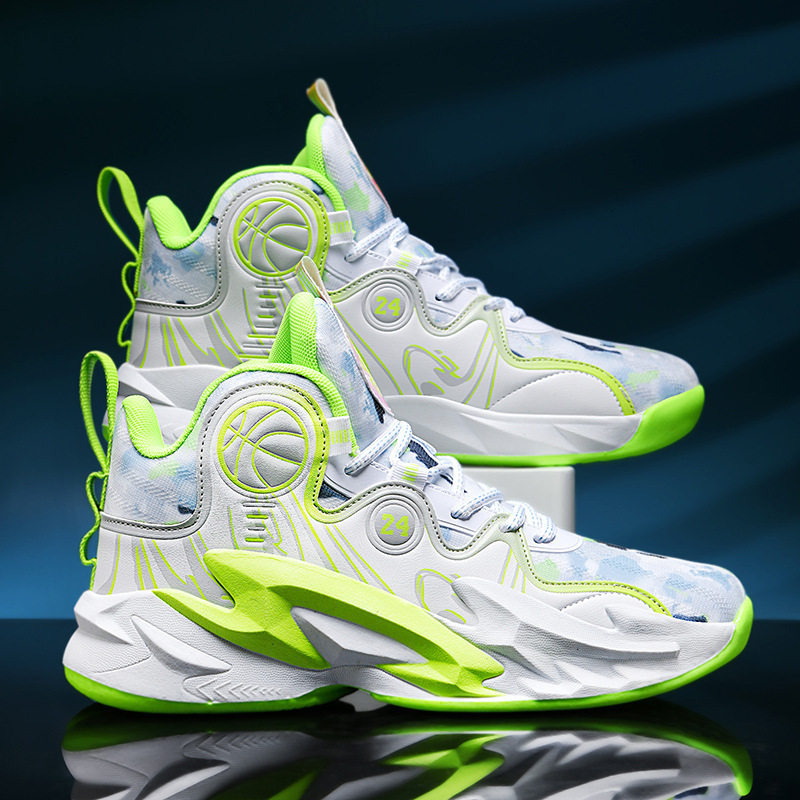 字母24篮球鞋男运动潮鞋实战青少年学生网面休闲水泥地运动鞋女生