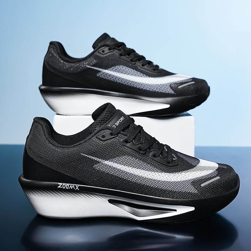 跨境大码马拉松竞速跑步鞋男女夏季情侣运动鞋学生体育跳远训练鞋