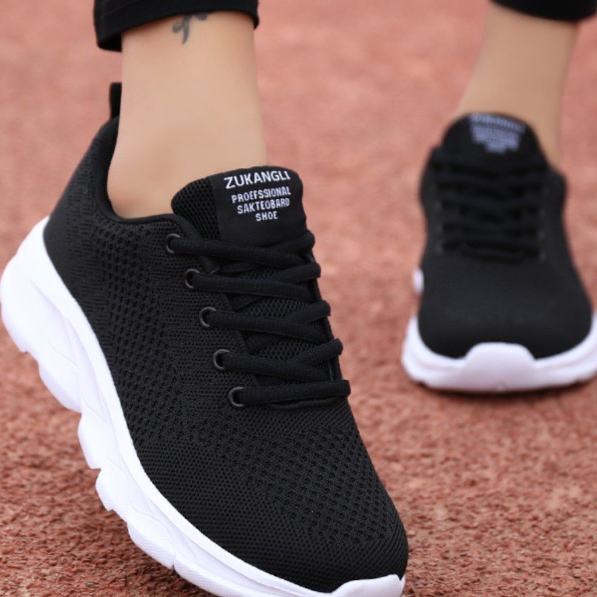 宽头女运动鞋减震跑步轻便软底超软黑色泡沫底女鞋旅游鞋,运动鞋new,运动休闲鞋,淘宝优惠券,粉丝福利购,淘宝优惠卷