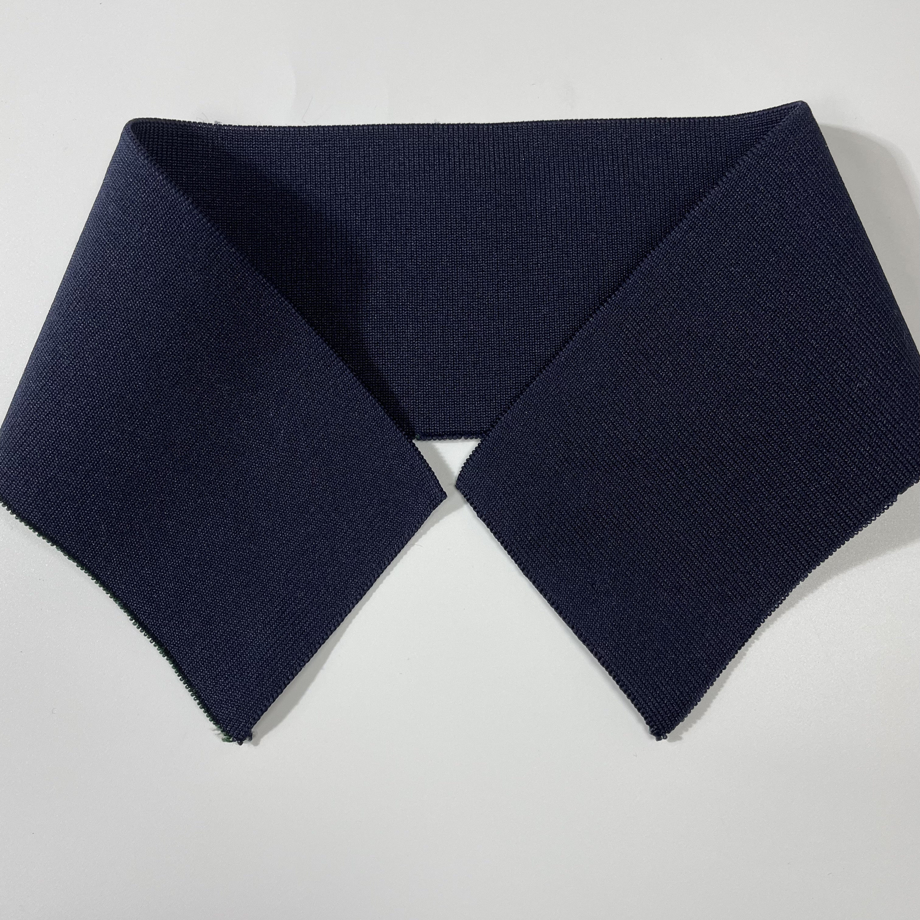 여름 스레드 얇은 학생 유니폼 티셔츠 POL0 셔츠 옷깃 칼라 긴 소매 평면 기계 직물 재봉 액세서리