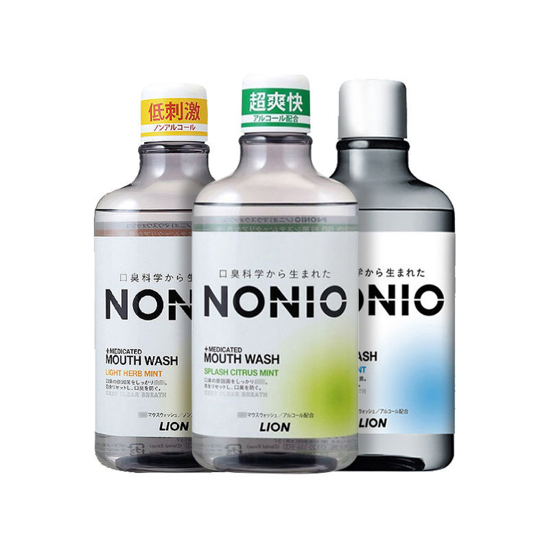 日本进口狮王成人漱口水