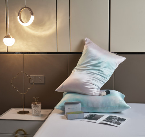 双面真丝枕套100%桑蚕丝绸面料