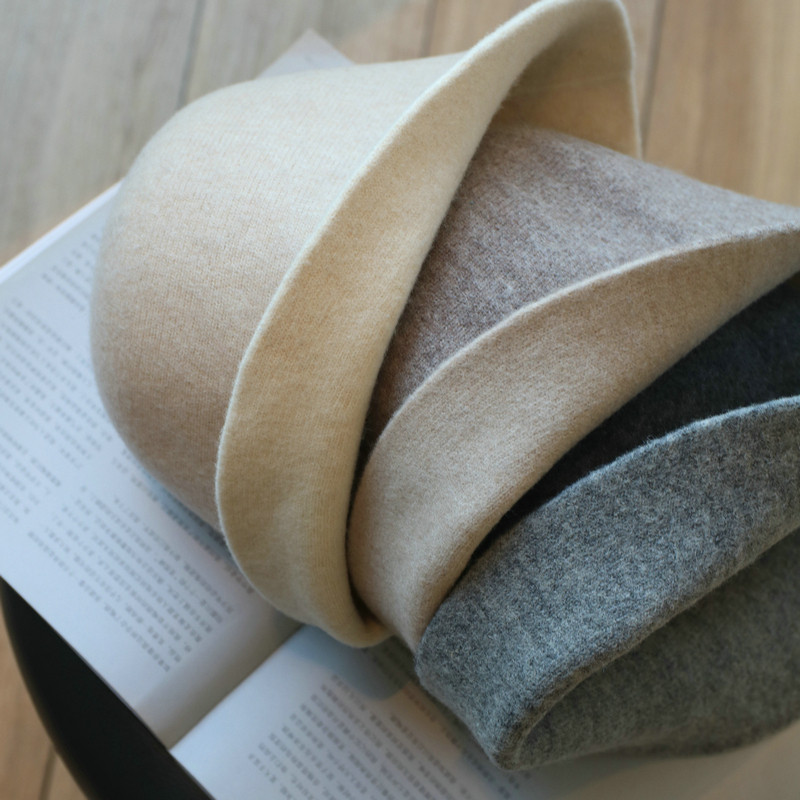 帽范 双面戴日系温柔羊毛针织盆帽简约文艺复古秋冬遮阳渔夫帽女,服饰配件/皮带/帽子/围巾,帽子,淘宝优惠券,粉丝福利购,淘宝优惠卷