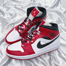 适配潮流1970s AF1AJ1mid烟灰白红芝加哥三色拼接zjl板鞋鞋带绳