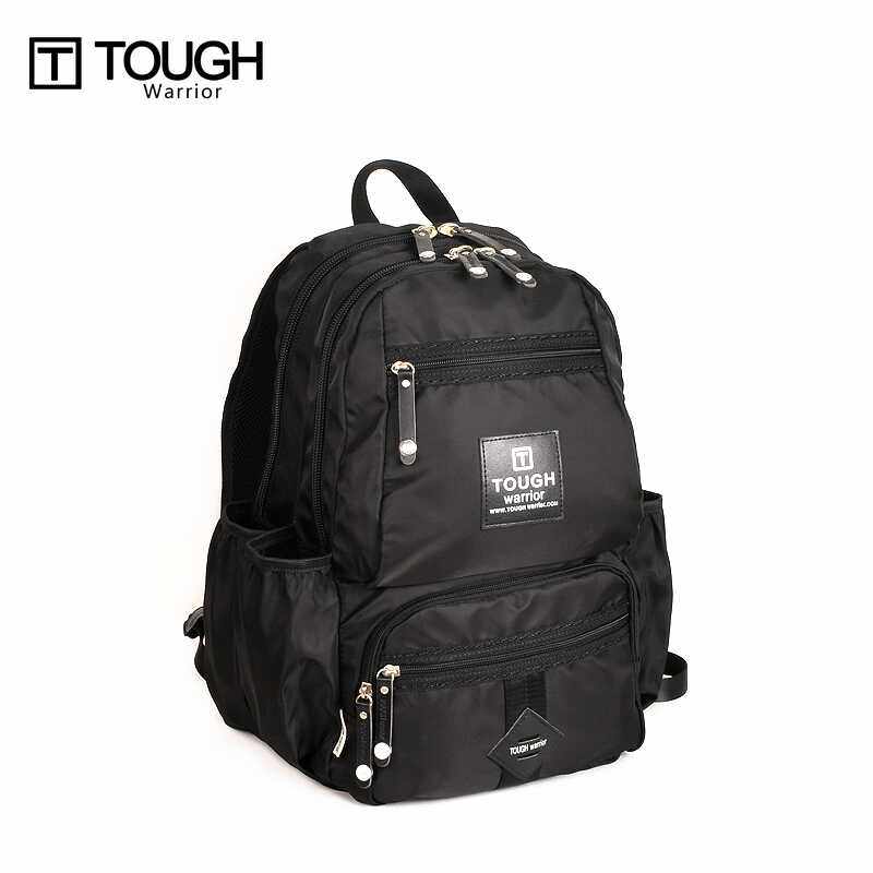 Tough港潮街头双肩男包品质尼龙布户外旅行休闲电脑健身双肩背包