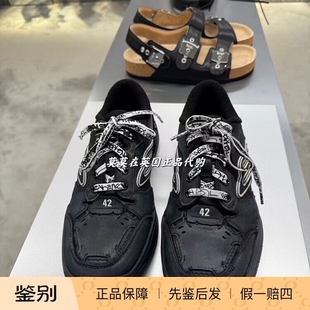 英国代购Balenciaga巴黎世家 9折 Hamptons压花 男士做旧休闲鞋