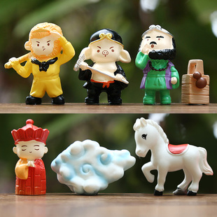 新品童话故事西游记盲盒潮玩国潮经典名著孙大圣悟空人物模型摆件