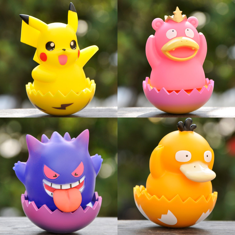 新品动漫不倒翁系列盲盒电脑办公桌面解压治愈装饰品摆件女生礼物