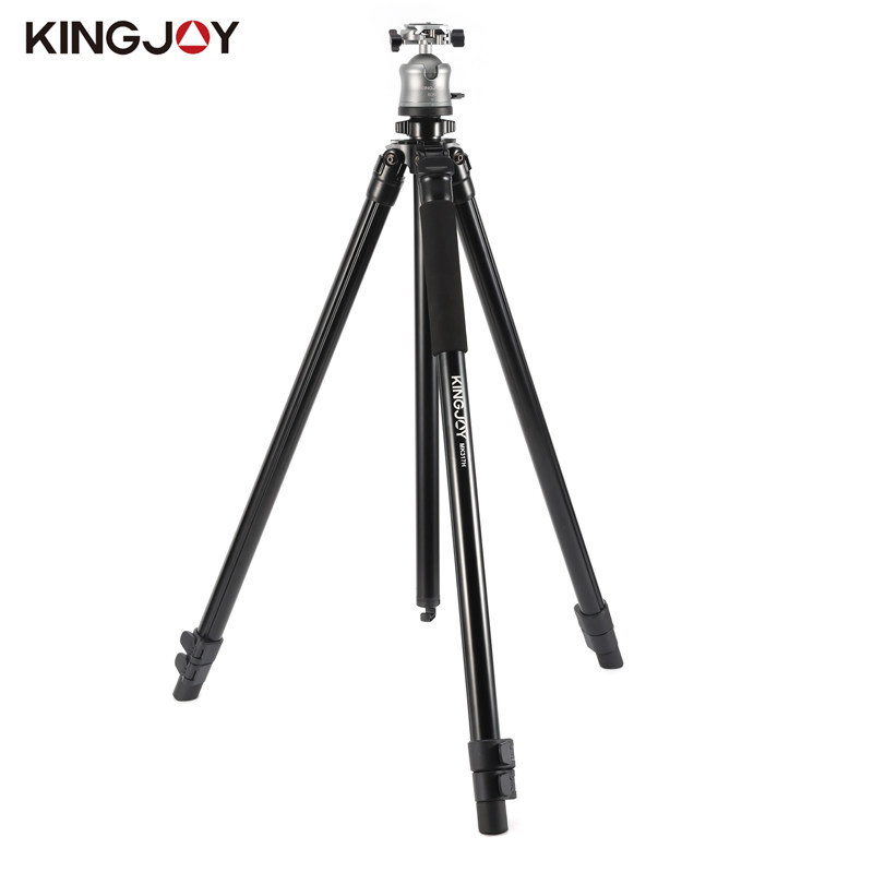 kingjoy/劲捷 MK317H+B30 摄影摄像铝合金三脚架全景球形云台套装