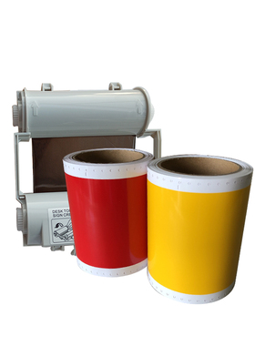 适用彩贴机色带CPM-100HC PM-100A标签110mm贴纸B120CB黑色带HG3C