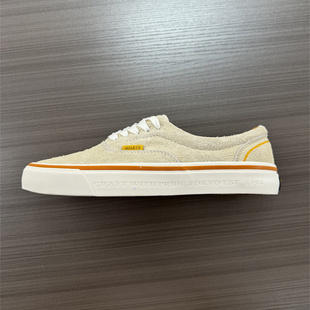 NBHD联名FTMD复古男女休闲鞋百搭小屁孩米白色全麂皮翻毛皮板鞋