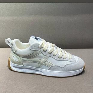 男鞋2025夏季新款网面透气潮流爆款休闲鞋低帮软底时尚百搭阿甘鞋