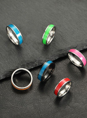 简约欧美情侣对戒1232