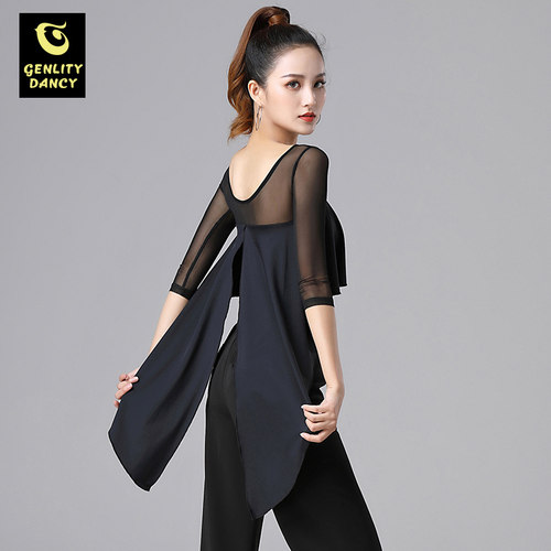 网红拉丁舞服新款成人女形练蹈服