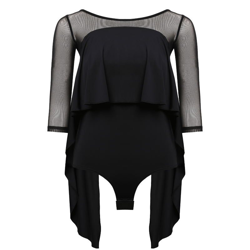 网红拉丁舞服新款成人女形练蹈服