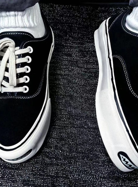 余文乐同款鞋KAMIYA开口笑帆布鞋MMY副线春夏季低帮休闲情侣板鞋