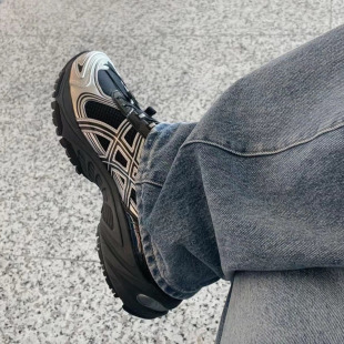 户外机能运动休闲鞋 情侣徒步鞋 春夏季 男女鞋 绑带复古老爹鞋 2025款