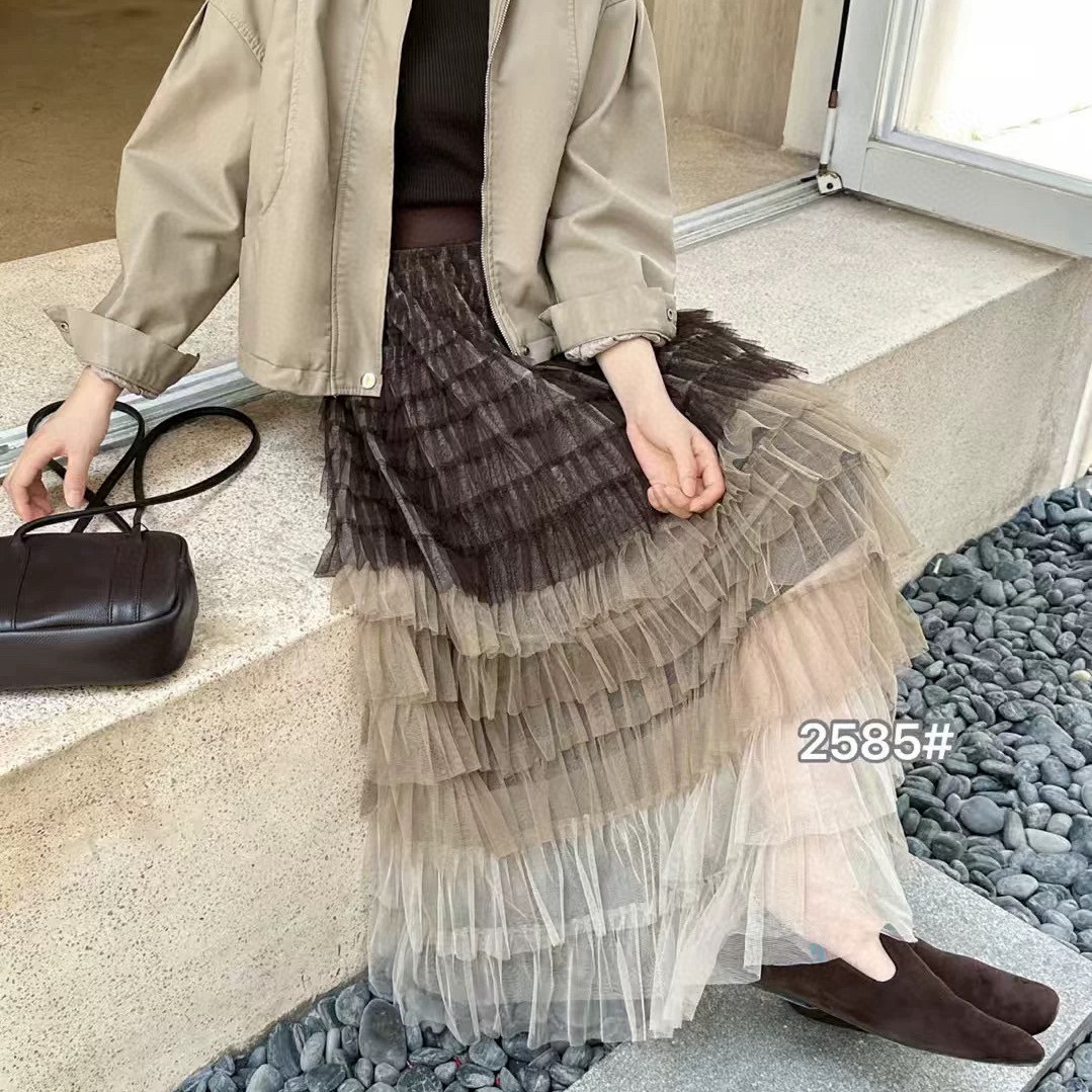 七七26年早春上新法式赫本风渐变网纱蛋糕半身裙176439900,女装/女士精品,半身裙,淘宝优惠券,粉丝福利购,淘宝优惠卷