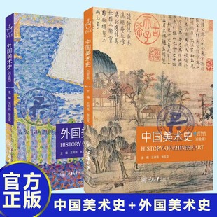 正版 2册 新版 中国美术史+外国美术史 白金版 王树良 张玉花 艺术硕士入学考试考点精编考研教材 重庆出版社 中外美术史