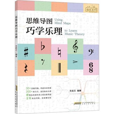 思维导图巧学乐理 文武贝   艺术书籍
