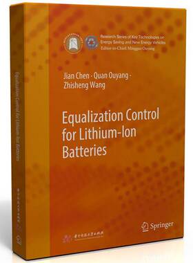 正版书籍 Equalization control for lithium-ion batteries陈剑华中科技大学出版社工业技术  人天书店畅销书排行榜