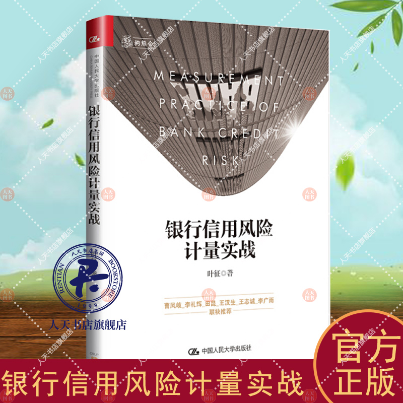 银行信用风险计量实战 叶征 银行信用风险管理研究 经济书籍在各种