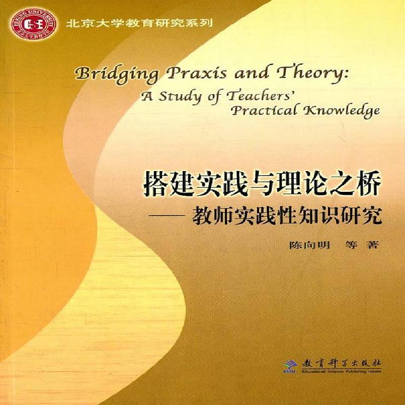 正版书籍 搭建实践与理论之桥:教师实践性知识研究:a study of teachers'陈向明等教育科学出版社社会科学  人天书店畅销书排行榜