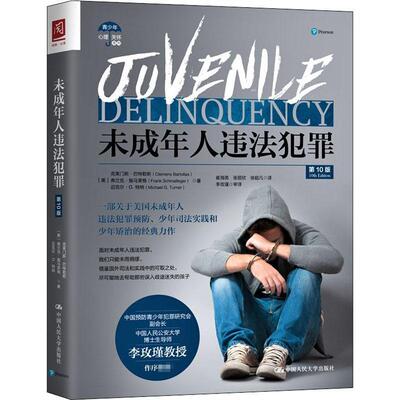 正版书籍 未成年人违法犯罪克莱门斯·斯中国人民大学出版社生活休闲青少年犯罪研究普通大众人天书店畅销书排行榜