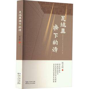 正版书籍 瓦缝里掉下的诗程文刚湖北人民出版社文学  人天书店畅销书排行榜