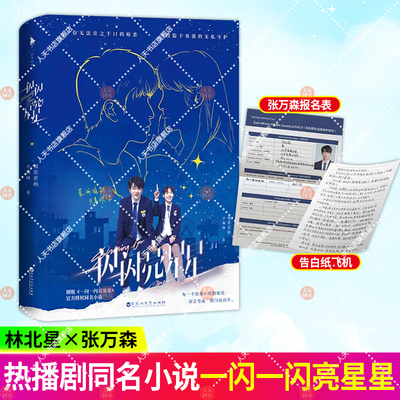 随书赠品】一闪一闪亮星星 小说实体书 屈楚萧 张佳宁领衔主演同名电影 张万森x林北星 普通版