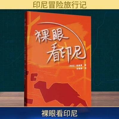 正版书籍 裸眼看印尼崔妮蒂上海文艺出版社旅游地图  人天书店畅销书排行榜