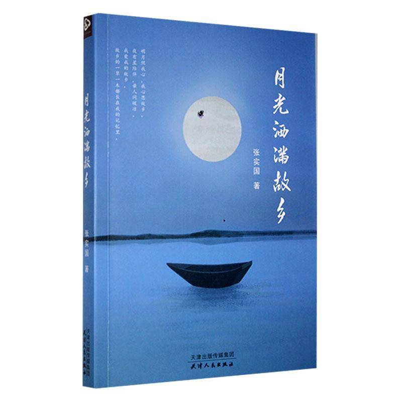 正版书籍 月光洒满故乡张实国天津人民出版社文学  人天书店畅销书排行榜