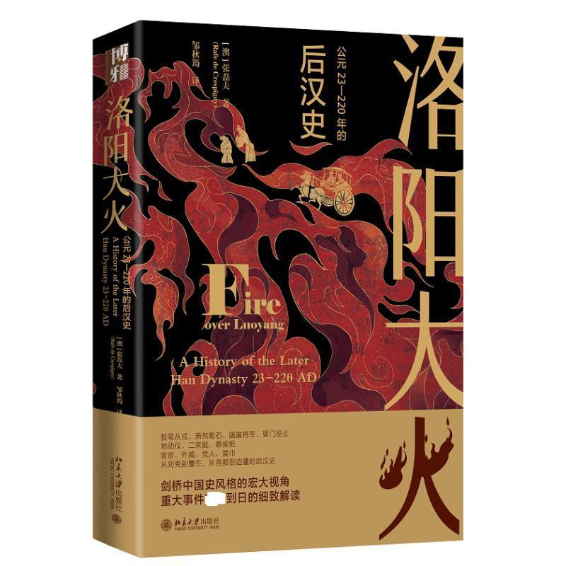 正版书籍 洛阳大火:公元23-220年的后汉史:a history of the later Han dynasty张磊夫北京大学出版社历史  人天书店畅销书排行榜
