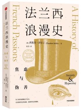 法兰西浪漫史:焦虑与伪善:Anxiety & hypocrisy 西奥多·泽尔丁 文化史法国 历史书籍