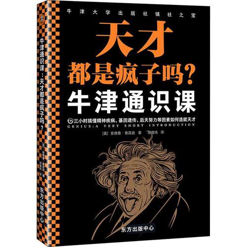 wh天才都是疯子吗/牛津通识课 安德鲁·鲁宾逊 科学知识普及读物天才通俗读物 辞典与工具书书籍