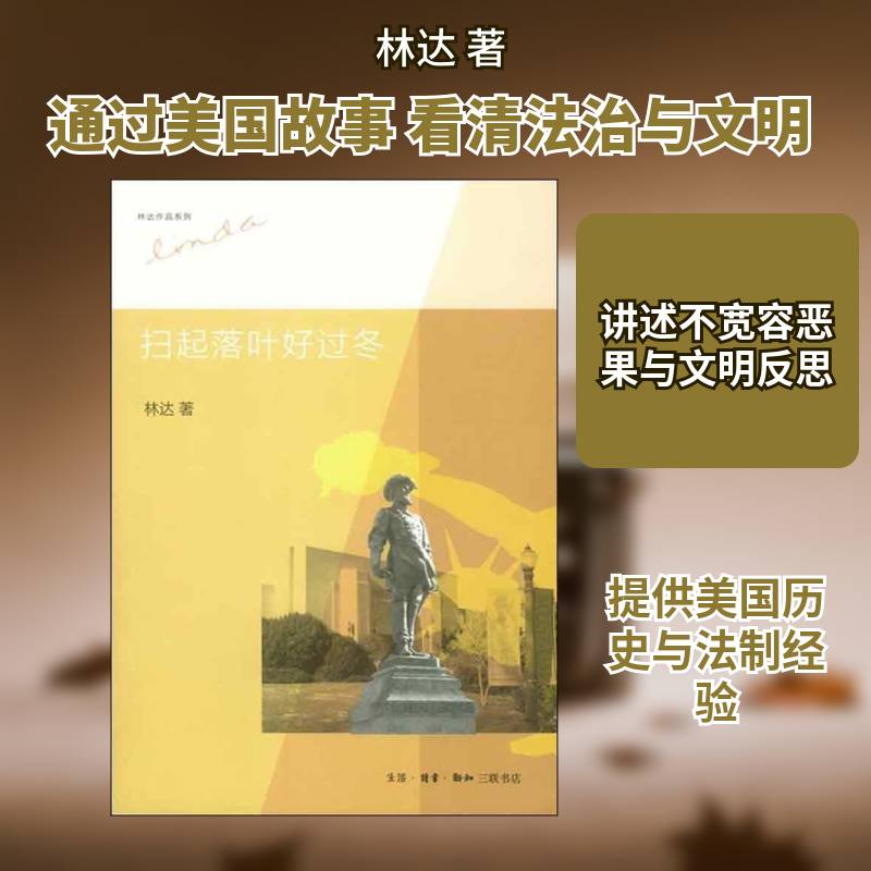 正版书籍 扫起落叶好过冬林达生活·读书·新知三联书店法律随笔作品集中国当代 人天书店畅销书排行榜图片