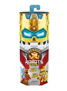 Treasure X中号机器人科学怪人黄金宝藏国王墓穴玩具惊喜盲盒
