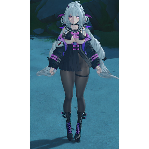 绝区零浮波柚叶默认服装MOD