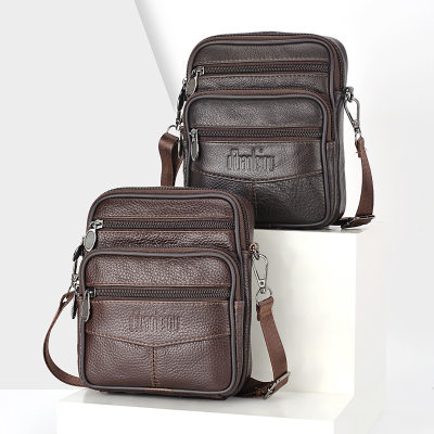 Men's Genuine Leather Crossbody Shoulder Bags High quality T
