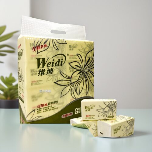 花意维迪110抽16包5层印花抽纸